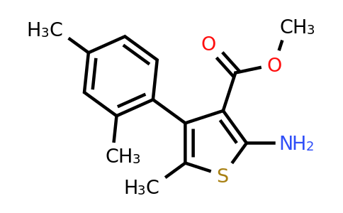 351156-17-7 | Methyl 2-amino-4-(2,4-dimethylphenyl)-5-methylthiophene-3-carboxylate