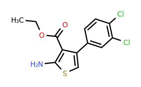 351156-69-9 | Ethyl 2-amino-4-(3,4-dichlorophenyl)thiophene-3-carboxylate