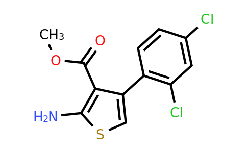 351156-91-7 | Methyl 2-amino-4-(2,4-dichlorophenyl)thiophene-3-carboxylate