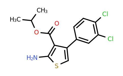 351157-06-7 | Isopropyl 2-amino-4-(3,4-dichlorophenyl)thiophene-3-carboxylate