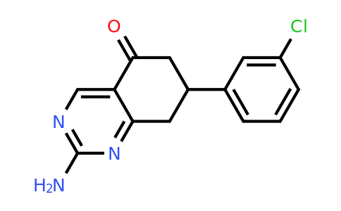 351163-39-8 | 2-Amino-7-(3-chlorophenyl)-7,8-dihydroquinazolin-5(6H)-one