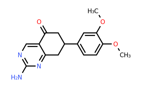 351163-43-4 | 2-Amino-7-(3,4-dimethoxyphenyl)-7,8-dihydroquinazolin-5(6H)-one