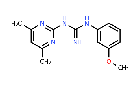 351190-34-6 | 1-(4,6-Dimethylpyrimidin-2-yl)-3-(3-methoxyphenyl)guanidine