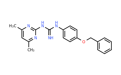 351337-22-9 | 1-(4-(Benzyloxy)phenyl)-3-(4,6-dimethylpyrimidin-2-yl)guanidine