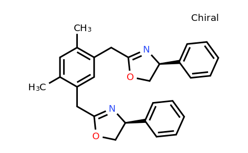 351526-26-6 | Oxazole, 2,2′-[(4,6-dimethyl-1,3-phenylene)bis(methylene)]bis[4,5-dihydro-4-phenyl-, (4S,4′S)-