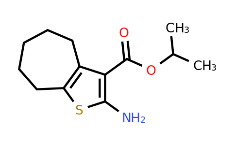 351983-32-9 | Isopropyl 2-amino-5,6,7,8-tetrahydro-4H-cyclohepta[b]thiophene-3-carboxylate