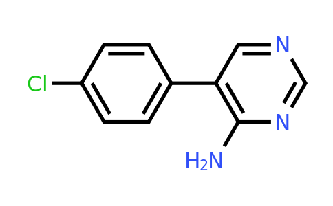 35202-25-6 | 5-(4-Chlorophenyl)pyrimidin-4-amine