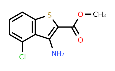 35212-86-3 | Methyl 3-amino-4-chloro-1-benzothiophene-2-carboxylate