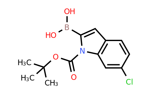 352359-22-9 | (1-(tert-Butoxycarbonyl)-6-chloro-1H-indol-2-yl)boronic acid