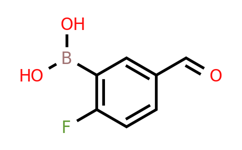 (2-Fluoro-5-formylphenyl)boronic acid