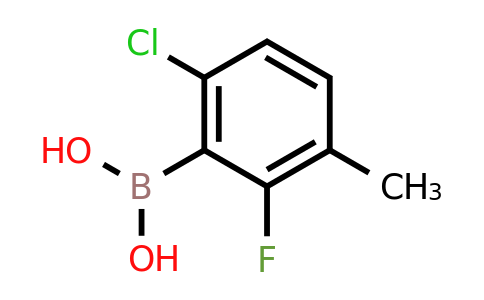 352535-86-5 | (6-Chloro-2-fluoro-3-methylphenyl)boronic acid