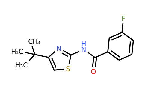 352560-76-0 | N-(4-(tert-Butyl)thiazol-2-yl)-3-fluorobenzamide