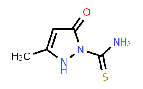 3-Methyl-5-oxo-2,5-dihydro-1H-pyrazole-1-carbothioamide