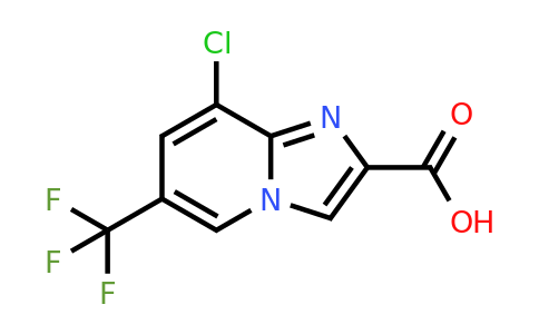 353258-35-2 | 8-Chloro-6-(trifluoromethyl)imidazo-[1,2-a]pyridine-2-carboxylic acid