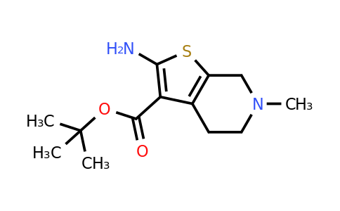 353467-24-0 | Tert-butyl 2-amino-6-methyl-4h,5h,6h,7h-thieno[2,3-c]pyridine-3-carboxylate
