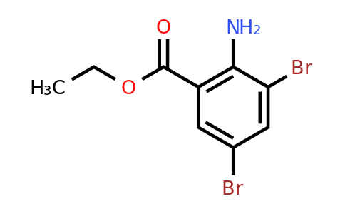 353754-49-1 | Ethyl 2-amino-3,5-dibromobenzoate