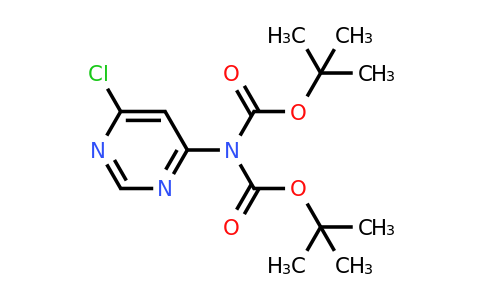 354112-08-6 | (6-Chloropyrimidin-4-yl)-N-(tert-butoxycarbonyl)carbamic acid tert-butyl ester