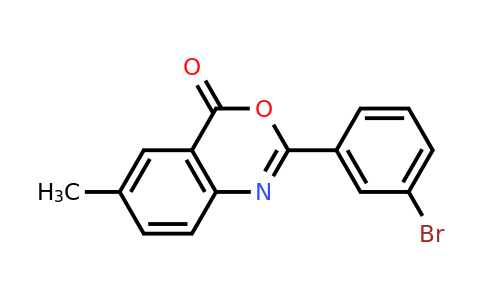 354120-46-0 | 2-(3-Bromophenyl)-6-methyl-4H-benzo[d][1,3]oxazin-4-one
