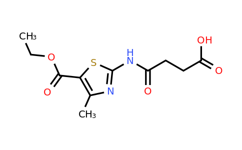 354547-55-0 | 4-((5-(Ethoxycarbonyl)-4-methylthiazol-2-yl)amino)-4-oxobutanoic acid