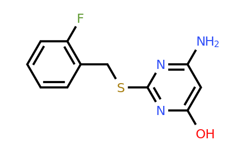354582-82-4 | 6-Amino-2-((2-fluorobenzyl)thio)pyrimidin-4-ol