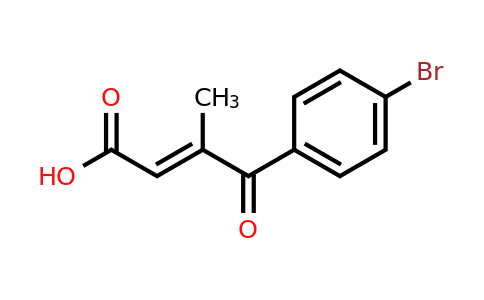 (E)-4-(4-Bromophenyl)-3-methyl-4-oxobut-2-enoic acid