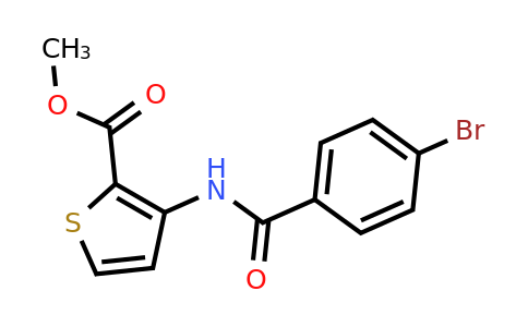 355384-02-0 | Methyl 3-(4-bromobenzamido)thiophene-2-carboxylate