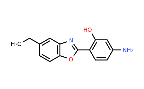5-Amino-2-(5-ethylbenzo[d]oxazol-2-yl)phenol