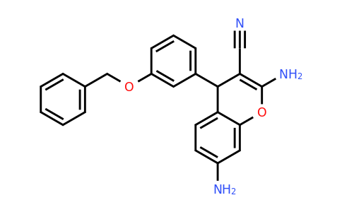 355411-88-0 | 2,7-Diamino-4-(3-(benzyloxy)phenyl)-4h-chromene-3-carbonitrile