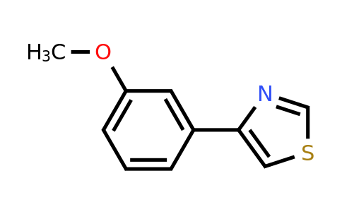 35582-20-8 | 4-(3-Methoxyphenyl)thiazole