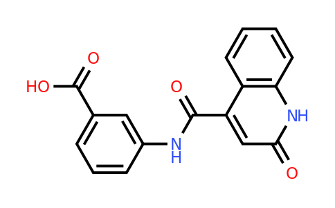 356081-52-2 | 3-(2-Oxo-1,2-dihydroquinoline-4-amido)benzoic acid