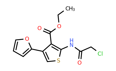356568-72-4 | Ethyl 2-(2-chloroacetamido)-4-(furan-2-yl)thiophene-3-carboxylate