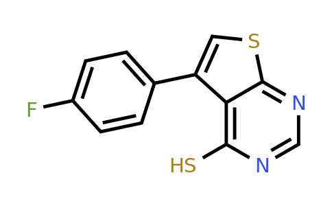 356569-50-1 | 5-(4-Fluorophenyl)thieno[2,3-d]pyrimidine-4-thiol