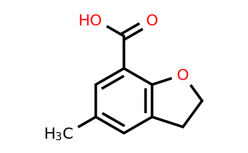 35700-51-7 | 5-methyl-2,3-dihydro-1-benzofuran-7-carboxylic acid