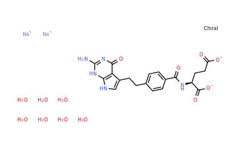 357166-29-1 | Sodium (S)-2-(4-(2-(2-amino-4-oxo-4,7-dihydro-1H-pyrrolo[2,3-d]pyrimidin-5-yl)ethyl)benzamido)pentanedioate heptahydrate