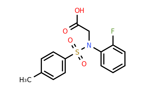 358393-50-7 | n-(2-Fluorophenyl)-N-tosylglycine