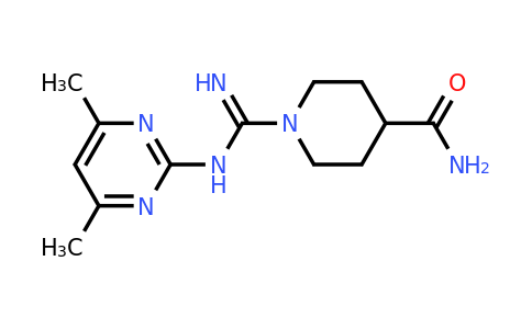 361199-12-4 | 1-(N-(4,6-dimethylpyrimidin-2-yl)carbamimidoyl)piperidine-4-carboxamide