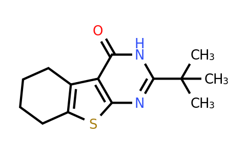 361991-18-6 | 2-(Tert-butyl)-5,6,7,8-tetrahydrobenzo[4,5]thieno[2,3-d]pyrimidin-4(3h)-one