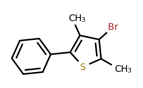 362513-28-8 | 3-Bromo-2,4-dimethyl-5-phenylthiophene