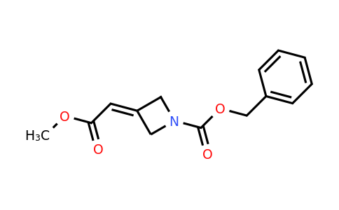 362704-72-1 | Benzyl 3-(2-methoxy-2-oxoethylidene)azetidine-1-carboxylate