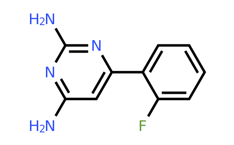 363-05-3 | 6-(2-Fluorophenyl)pyrimidine-2,4-diamine