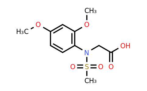 363572-86-5 | N-(2,4-dimethoxyphenyl)-N-(methylsulfonyl)glycine