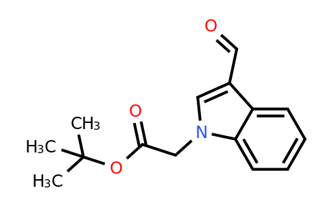 363590-49-2 | tert-butyl 2-(3-formyl-1H-indol-1-yl)acetate