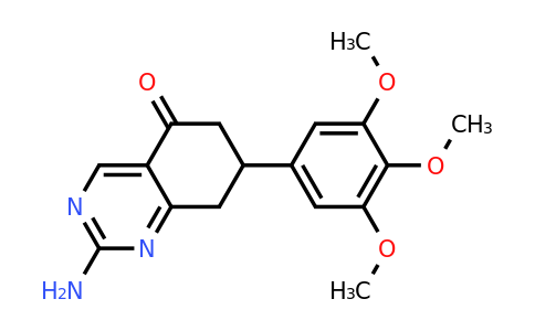 364380-99-4 | 2-Amino-7-(3,4,5-trimethoxyphenyl)-7,8-dihydroquinazolin-5(6H)-one