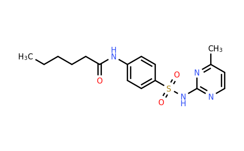 364624-04-4 | N-(4-(N-(4-methylpyrimidin-2-yl)sulfamoyl)phenyl)hexanamide