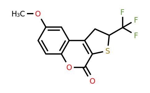 365242-46-2 | 8-Methoxy-2-(trifluoromethyl)-1,2-dihydro-4H-thieno[2,3-c]chromen-4-one