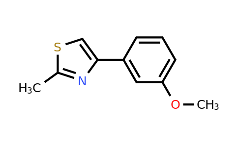 365427-24-3 | 4-(3-Methoxyphenyl)-2-methyl-1,3-thiazole