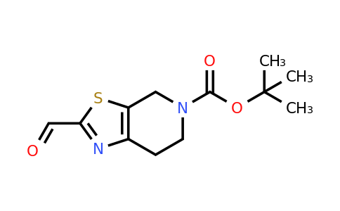 365996-10-7 | tert-Butyl 2-formyl-6,7-dihydrothiazolo[5,4-c]pyridine-5(4H)-carboxylate