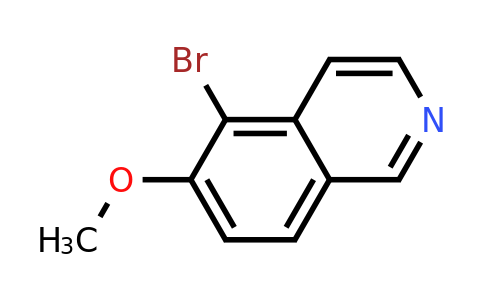 366445-82-1 | 5-Bromo-6-methoxyisoquinoline