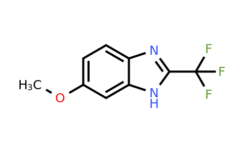 3671-65-6 | 6-Methoxy-2-(trifluoromethyl)-1H-benzo[d]imidazole