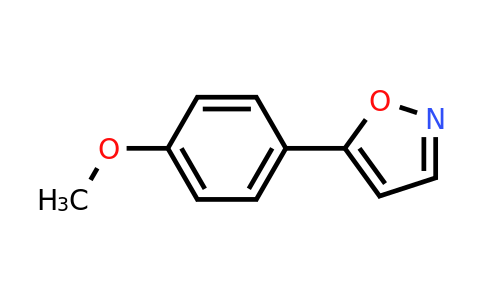 3672-48-8 | 5-(4-Methoxyphenyl)isoxazole